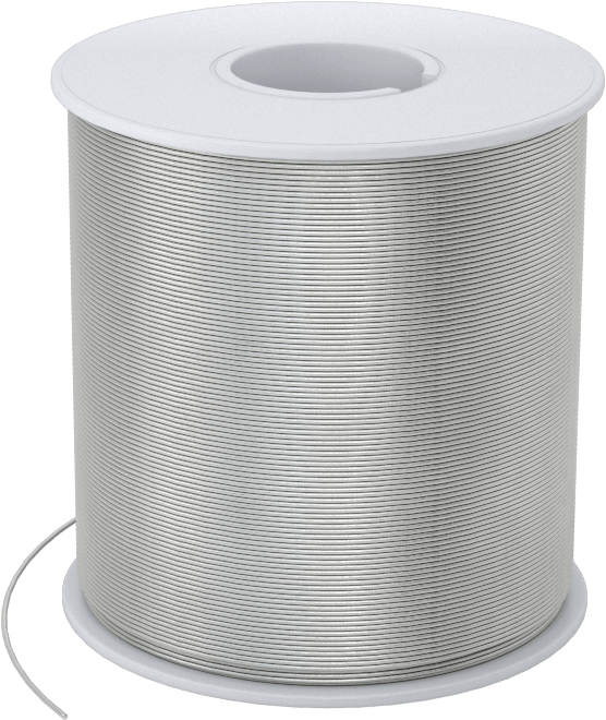 Elektrik Uygulamaları için Lehim, 1 lb., 360°F Erime Sıcaklığı, 0.02" Çap