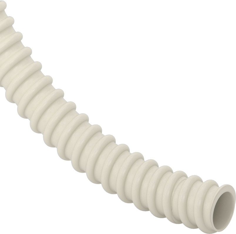 Sıvılar için Pürüzsüz Akışlı Kanal Hortumu, 1" İç Çap, 1-1/4" Dış Çap