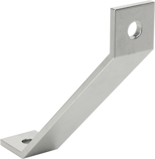 Strut Kanalı Destek, 316 Paslanmaz Çelik, 8" Uzunluk x 1-5/8" Uzunluk