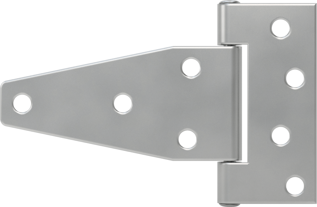 Mat 304 Paslanmaz Çelik Kayış Menteşe, 2" x 4" Kapı Kanadı, 3-1/2" x 1-1/2" Çerçeve Yaprağı