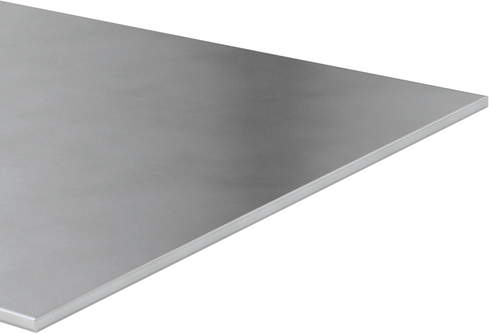 Parlak, Kaynaklanması Kolay 5052 Alüminyum, Ayna Gibi, 0.032" Kalınlık x 2" Genişlik x 24" Uzunluk
