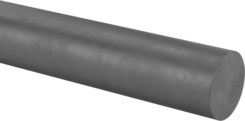 Paslanma ve Aşınmaya Dayanıklı Yüksek Mukavemetli 1045 Karbon Çelik, 1/2" Çapında Çubuk