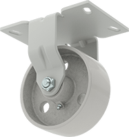 6-1/4" x 4-1/2" Plakalı Yüksek Kapasiteli Mauler Tekerlek