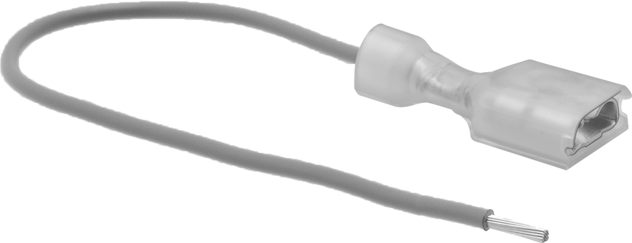 Tel Uçlu, Dişli, 14 AWG için, 12" Uzunluk