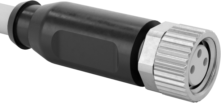 Nano M8 Konektör, Soket, 32.5 Fit Kablo, 3 Kutup