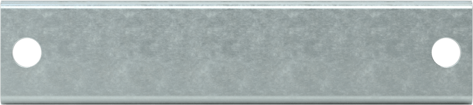 Kapalı Seramik Mıknatıs, Dişsiz delikli, Nikel Kaplı Çelik Kasa, 9/16" x 1" x 4-1/2"