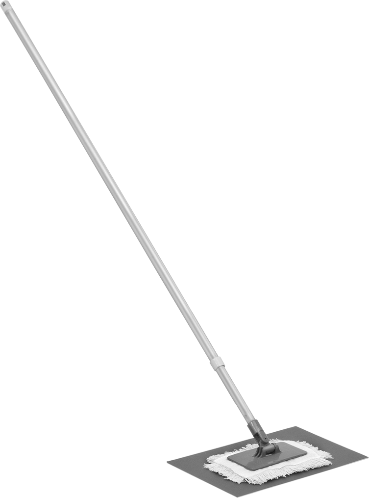 Kompakt Toz Paspasları, 7" Genişlik x 3-5/8" Derinlik Çerçeve, 49" ila 96" Uzunlukta Tutamak
