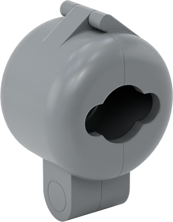 Kilitli Koruyucu, 1-1/2" ila 2-5/16" Çaplı Kapı Kolu