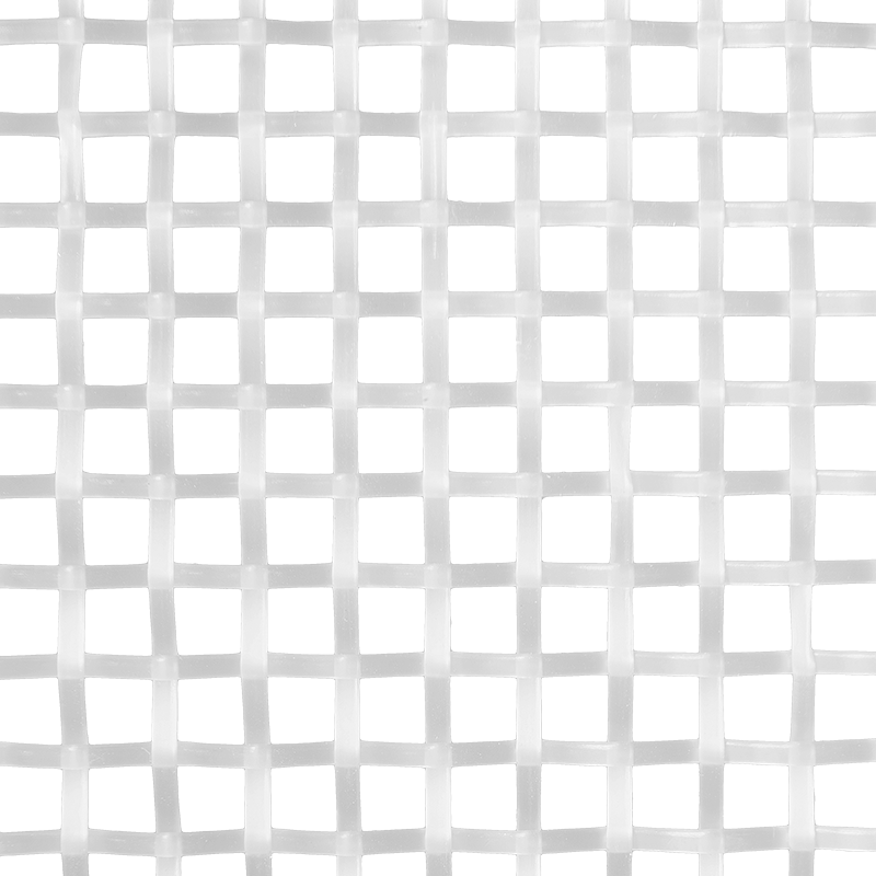 Kimyasal Dirençli Plastik Filtre Ağı, 6 x 6 Örgü Boyutu, 55" Genişlik