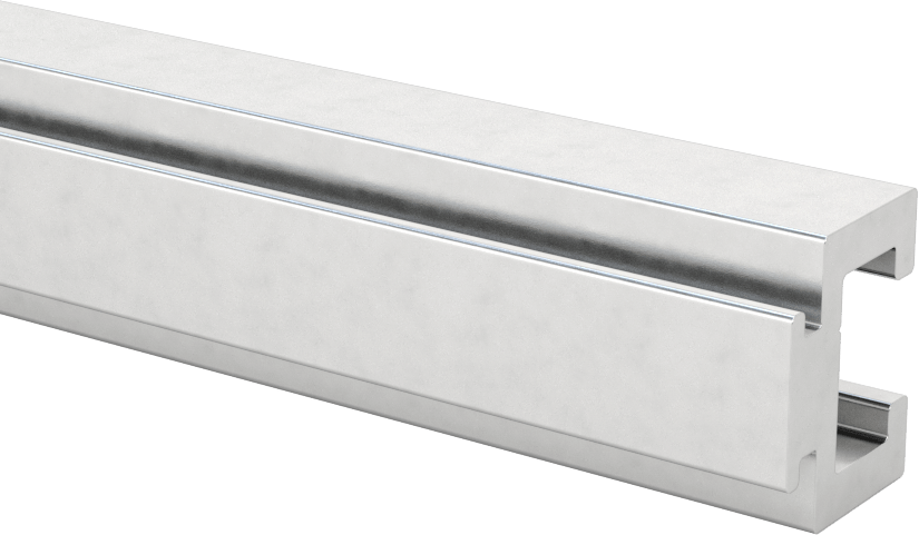 Konveyör Kılavuzu için 8 Fit Uzunlukta x 5/8" Kalınlığında Kanal — 8 ft., Fırça, Aşınma Şeridi, Kılavuz