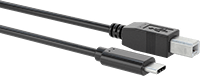 USB Kablosu, USB Standart 2.0, C Fişi x B Fişi