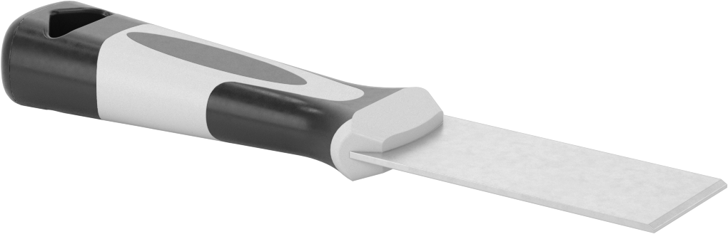 Kıvılcım Çıkarmayan Macun Bıçağı, Kauçuk Saplı, 1-1/4" Genişlik x 3.5" Uzunluk Bıçak