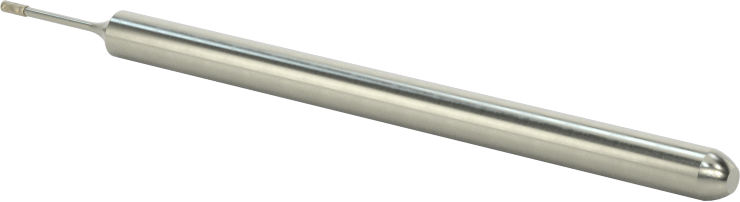 Metaller için Uzun Ömürlü Taşlama Ucu, 1/8" Şaft Çapı, 0.03" Baş Çapı, 0.08 inç Baş Uzunluğu