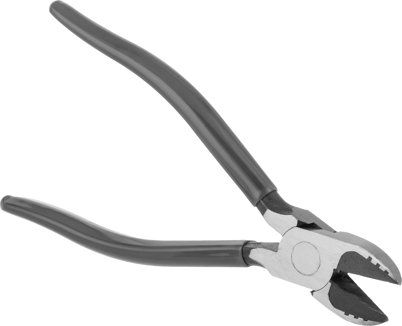 Tel Kesiciler, Oval Başlık, Yastıklı Tutamak ve Tel Tutucu, 7-1/2" Toplam Uzunluk — Yastık, 7 1⁄2", Oval