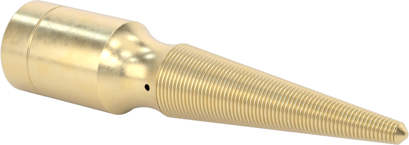 Konik Polisaj Diski Mili, 3/8" Çaplı Sol Taraf Mil ve 1/4" Maksimum Mil Deliği için