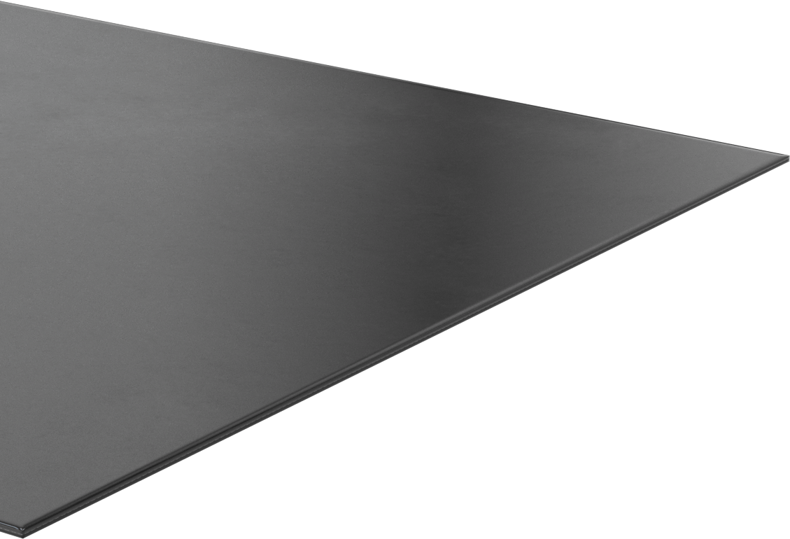 Kumaş Takviyeli Çok Amaçlı Neopren Levha, Yüksek Mukavemetli, 12" x 12", 1/16" Kalınlık