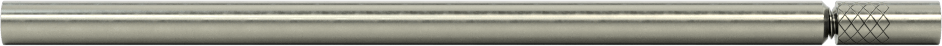 Tek Parça Uzatma, Numara 53 Yuvarlak Şaftlı Matkap Ucu için, 3/16" Çap — 4", 0.06", Yuvarlak