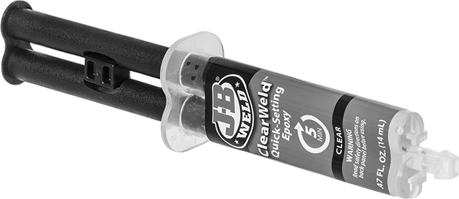 Yapısal Yapıştırıcı, Su Geçirmez Epoksi, J-B Weld Clearweld