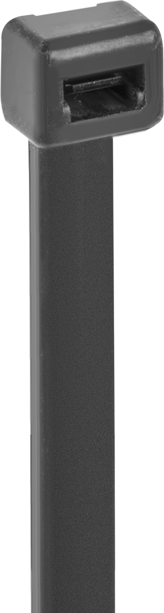 Kablo Bağı, Geniş, 17-1/2" Uzunluk, 5" Maksimum Demet Çapı için, Siyah — 17 1⁄2", Geniş, Siyah