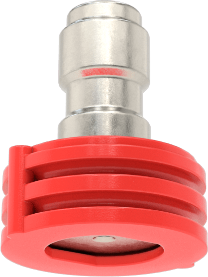 Hızlı Bağlantı Yüksek Basınçlı Püskürtme Nozulu, Katı Akış, 300 PSI'da 0.8 gpm Akış Hızı