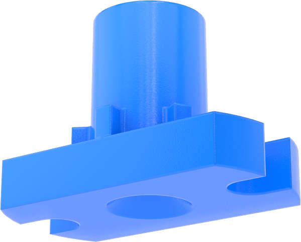Kılavuz Vida için M2 x 0.5 mm Dişli Flanşlı Somun