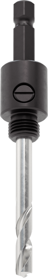 Delik Testere için 3-1/8" Uzunlukta Matkap Ucu ile 11/32" Şaft Mafsalı