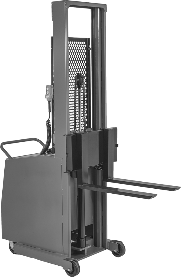 Çatallı Pille Çalışan Forklift, Dengeli Taban