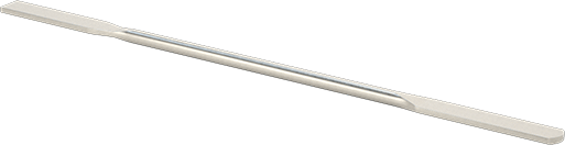 Paslanmaz Çelik Laboratuvar Spatulası, Yuvarlak x Düz Uçlar