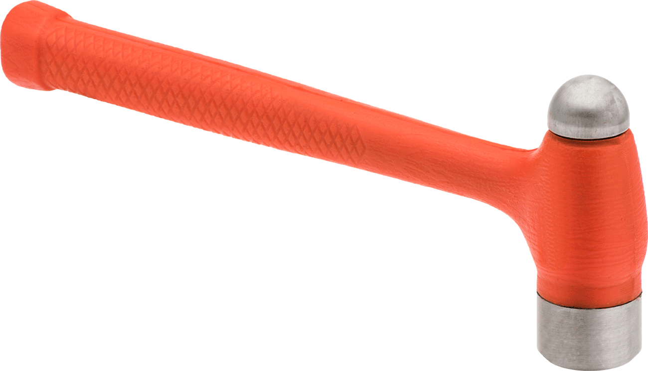 Dead Blow Top Başlı Çekiç, 32 oz. — Yuvarlak, Poliüretan Kauçuk, Çelik