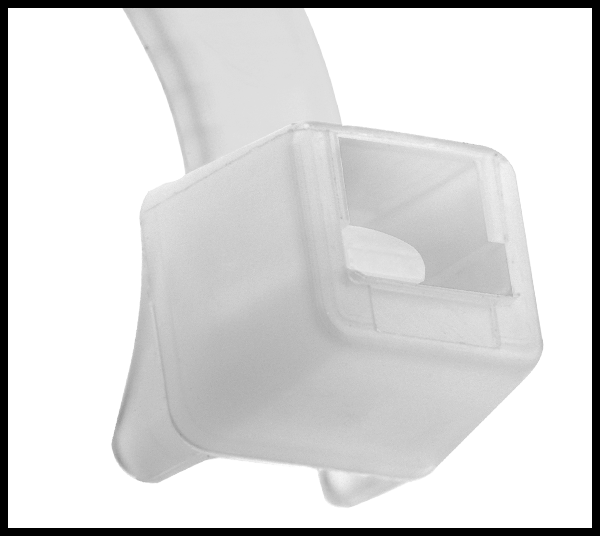Kavisli Başlıklı Kablo Bağları, 4" Uzunluk