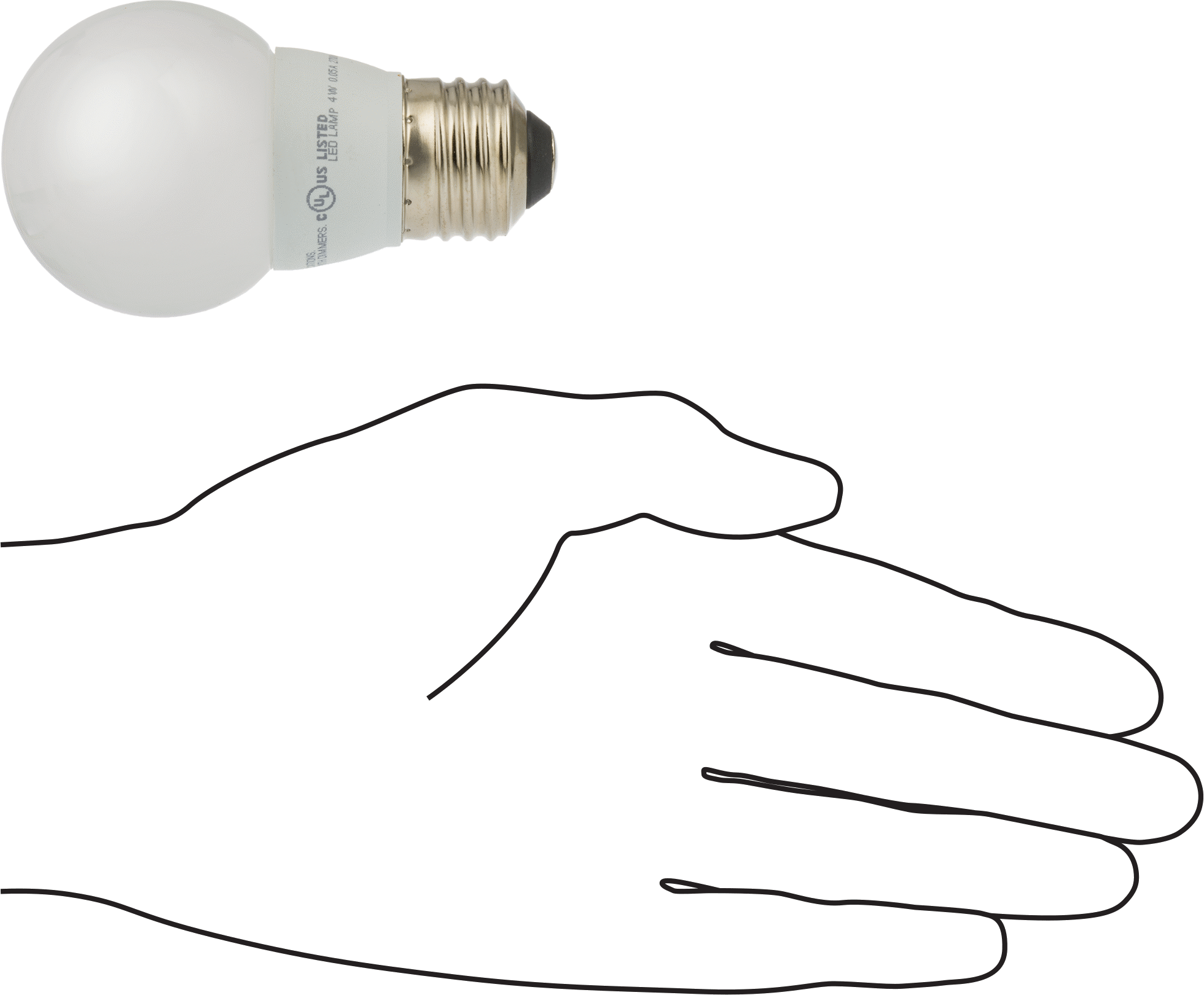 Ampul, S14, 40 W Akkor Eşdeğeri, 2700K, LED