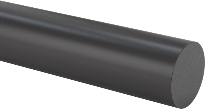 Kaygan Karbon Dolgulu PEEK, .315" Çap — Çubuk, 0.319", Sert