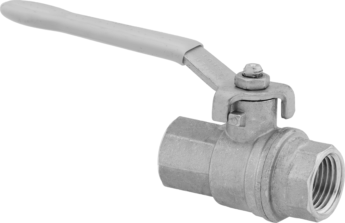 Bronz Açma/Kapama Valfi, Kol, 1-1/2 NPT Dişi, 76 Cv