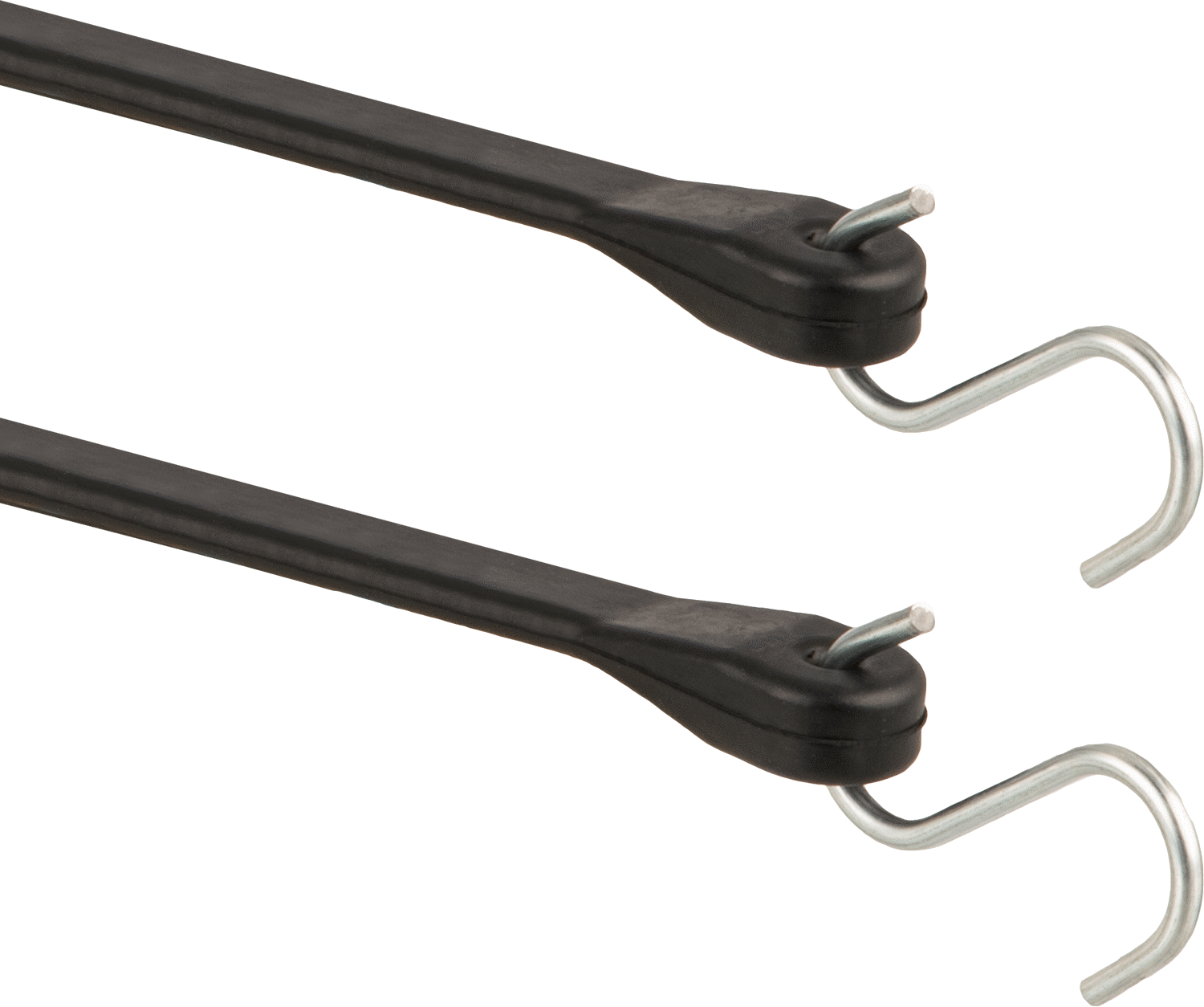 Her Hava Koşuluna Uygun EPDM Kauçuk Bungee Kordonu, Ayarlanabilir Kayışlı, 3-1/2"- 28-3/4" Toplam Uzunluk