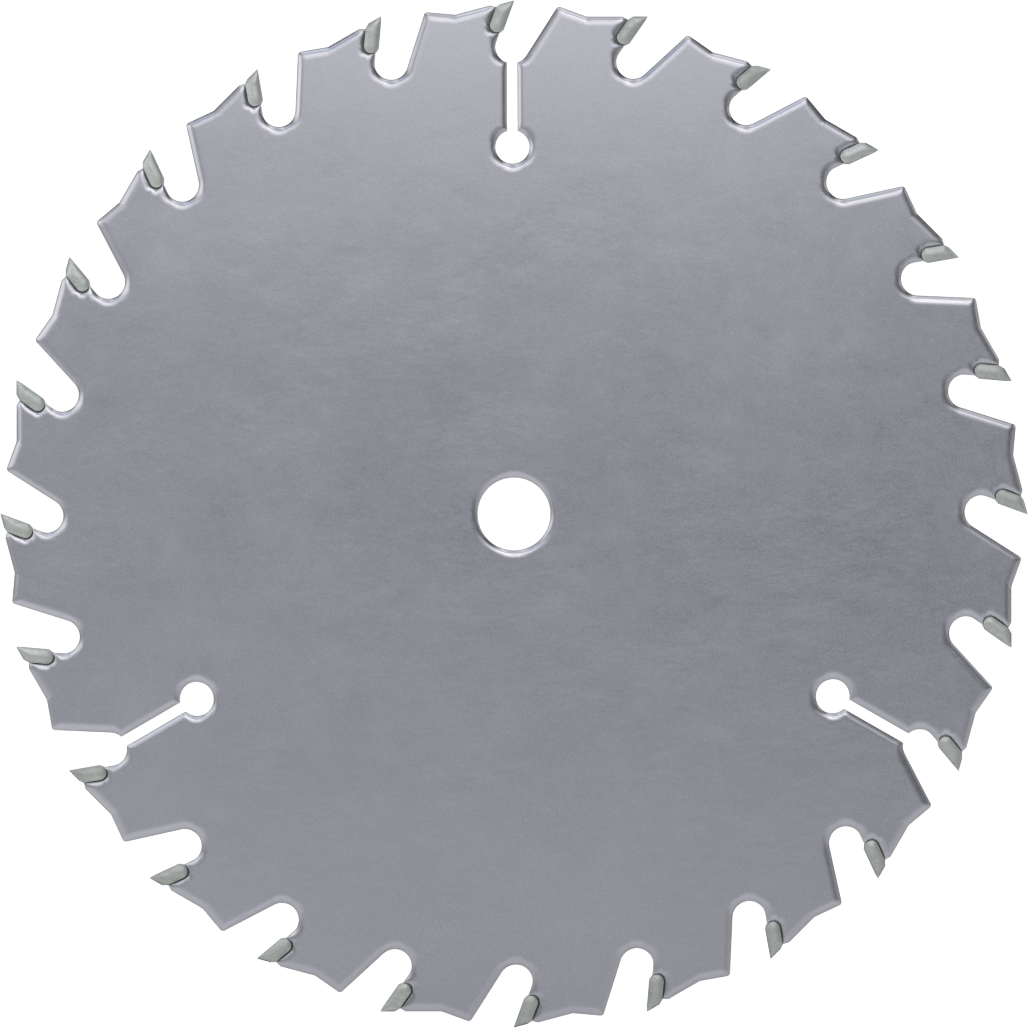 Ahşap için 5-1/2" Çapında Dairesel Testere Bıçağı — 5 1⁄2", 10 mm, 24