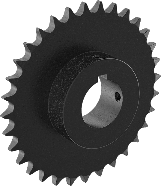 Çelik Tek Sıralı Dişli, ANSI 50 Makaralı Zincir ve 1-3/4" Mil Çapı için
