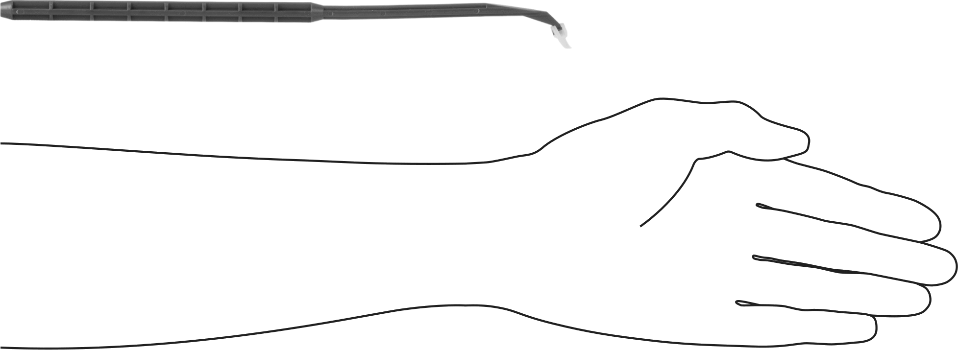 Örnek Dağıtıcılar, 3/8" Genişlik x 13/16" Uzunlukta Bıçak