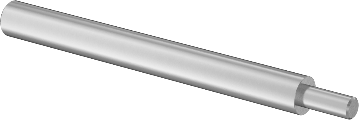 Dişli Ankrajlar için Montaj Aleti, 4-3/4" Uzunluk, 1/4" Vida Boyutu için