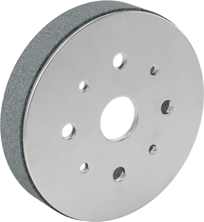 Yumuşak Metal için Norton Takım Odası Taşlama Taşı, 39C Yeşil Aşındırıcı, 6" Çap, 120 Kum