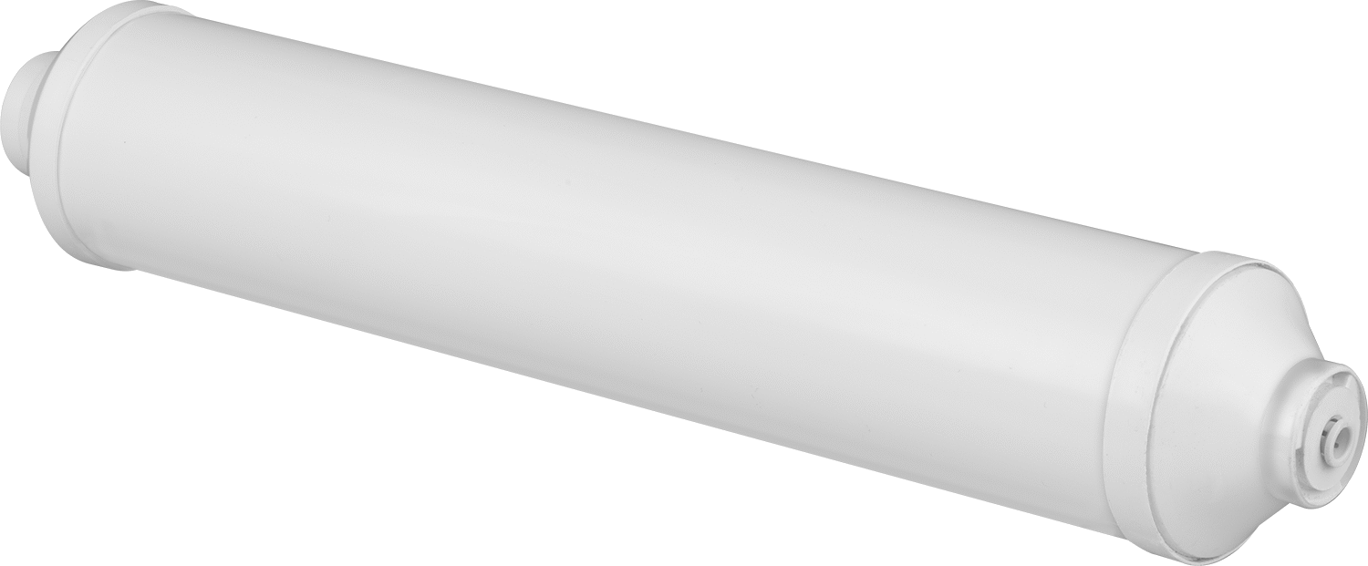 Kartuşlu Tek Kullanımlık Plastik Filtre Muhafazası, Tortu ve Pasın Azaltılması için, 1/4 NPT, 0.5 gpm Akış — 1⁄4, Su, Plastic, Polypropylene