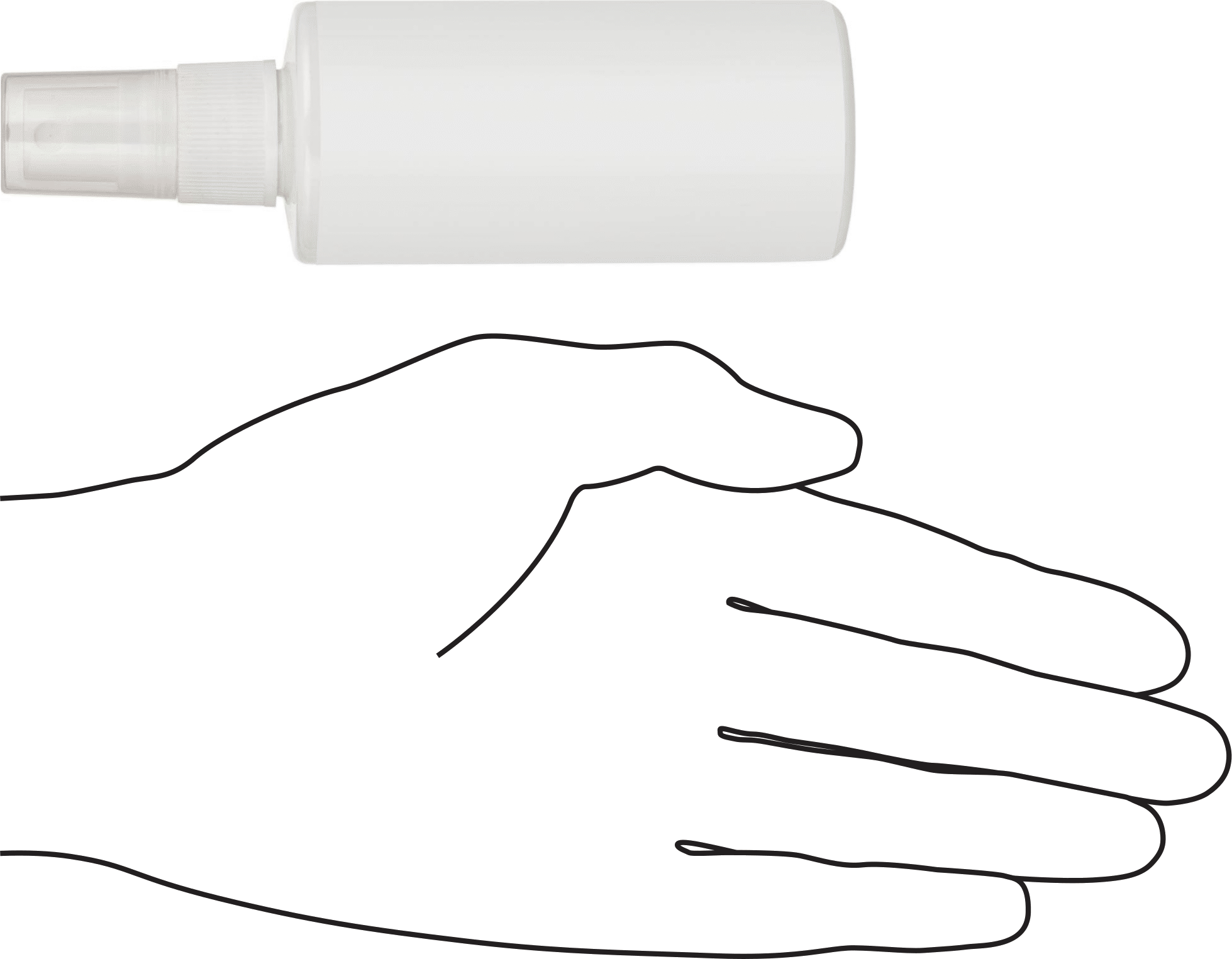 Yağa Dayanıklı Kumaş Kaplama, 3.4 FL. oz. Sprey Şişesi