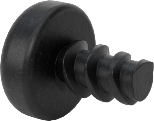 Yumuşak Metal için Diş Şekillendirme Vidaları, Siyah Ultra Paslanma ve Aşınmaya Dayanıklı Çelik, 2-56 Diş, 1/8" Uzunluk