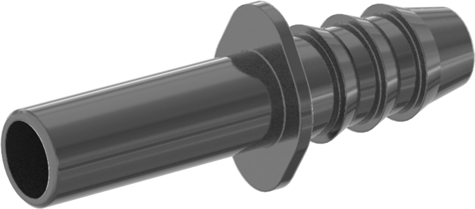 Hava için Bas-Bağlan Boru Bağlantı Parçası, Adaptör, 4 mm Gövde Dış Çapı x 5 mm Tırnaklı Boru İç Çapı