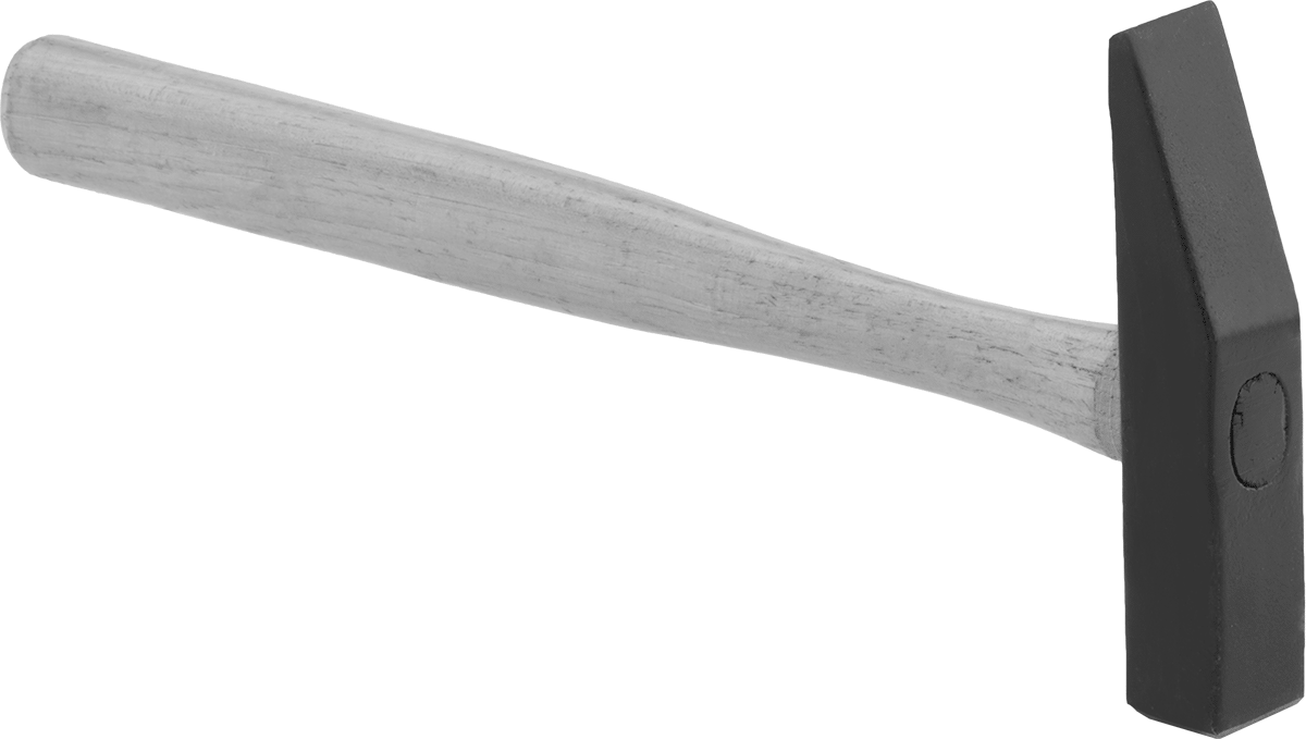 Hickory Saplı Perçin Çekici, 1 Pound, 13/16" Yüz Uzunluğu x 13/16" Yüz Genişliği
