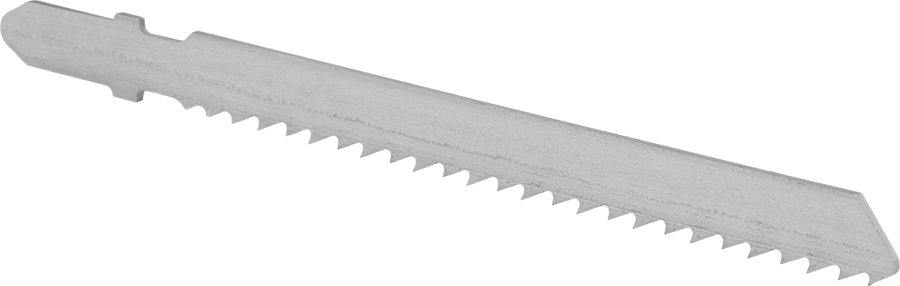 Ekstra Uzun Ömürlü Dekupaj Testere Bıçakları, 5-1/4" Uzunluk, Yüksek Hızlı Çelik Gövde — Fiberglas, Plastik, Ahşap, T-Sap, Karbür Uçlu Çelik