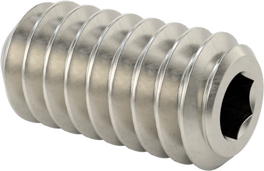 Paslanmaz Çelik Düz Uçlu Setskur, Yüksek Korozyon Dirençli 316, M2 x 0.4 mm Diş, 4 mm Uzunluk