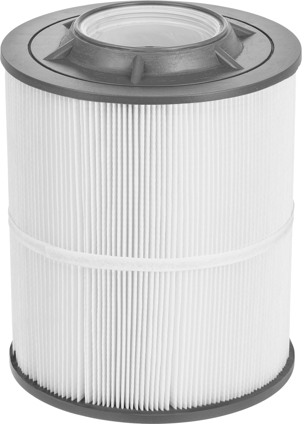 İçme Suyu için Filtre Kartuşu, 10" Yükseklik x 7-3/4" Dış Çap x 2-3/4" İç Çap, 5 Mikron