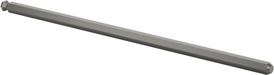 Bilyalı Uçlu Tornavida Mili, 4.5 mm Altıgen Ölçü, 5-1/2" Toplam Uzunluk