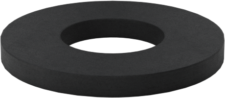 Sert Fiber Pullar, 12 Numaralı Vida Boyutu için, 0.234" İç Çap, 0.5" Dış Çap — 0.234", 0.500", 0.042" ila 0.052"