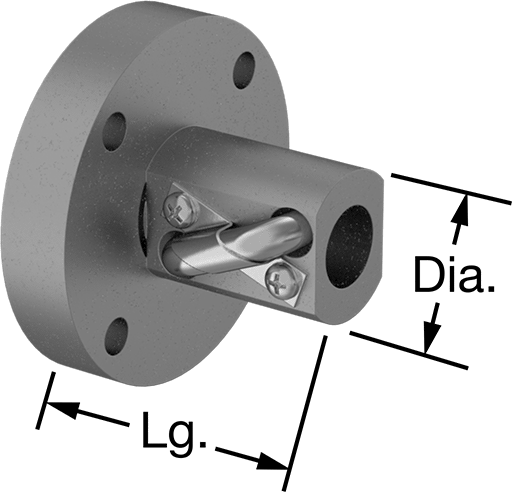 Hızlı Hareketli Flanşlı Bilyalı Somun, Paslanma ve Aşınmaya Dayanıklı Top Vidası için 1/2"-4 Diş